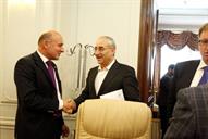 دیدار زمانی نیا معاون بین الملل با دیتر هالر مدیر امور اقتصادی و توسعه پایدار وزارت خارجه آلمان 14-11-1394 (1)