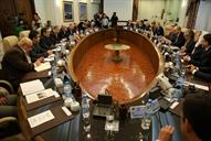 دیدار گرهارد شرودر صدر اعظم پیشین آلمان با بیژن زنگنه وزیر نفت 22-10-1394 (7)