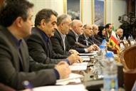 دیدار گرهارد شرودر صدر اعظم پیشین آلمان با بیژن زنگنه وزیر نفت 22-10-1394 (10)