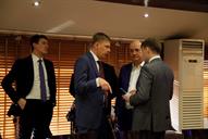 دیدار الکساندر مدودوف مدیر عامل گاز پروم روسیه با مدیرعامل شرکت ملی گاز حمیدرضا عراقی 2 دیماه 1394 (2)