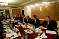 دیدار الکساندر مدودوف مدیر عامل گاز پروم روسیه با مدیرعامل شرکت ملی گاز حمیدرضا عراقی 2 دیماه 1394 (5)