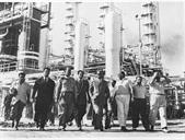 019096-175-بازدید حسین مکی از پالایشگاه آبادان ملی شدن صنعت نفت