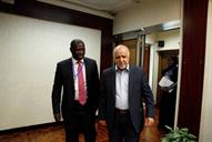 دیدار بیژن زنگنه وزیر نفت با امانوئل بواه وزیر نفت و انرژی غنا 25 بهمن ماه 94 (13)