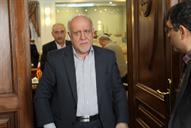 دیدار بیژن زنگنه وزیر نفت و کاخا کالادزه، معاون نخست‌وزیر و وزیر انرژی جمهوری گرجستان - 27-12-9 (5)