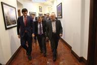 دیدار بیژن زنگنه وزیر نفت و کاخا کالادزه، معاون نخست‌وزیر و وزیر انرژی جمهوری گرجستان - 27-12-9 (12)