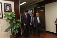 دیدار بیژن زنگنه وزیر نفت و کاخا کالادزه، معاون نخست‌وزیر و وزیر انرژی جمهوری گرجستان - 27-12-9 (13)