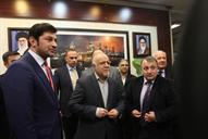 دیدار بیژن زنگنه وزیر نفت و کاخا کالادزه، معاون نخست‌وزیر و وزیر انرژی جمهوری گرجستان - 27-12-9 (19)
