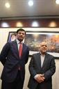 دیدار بیژن زنگنه وزیر نفت و کاخا کالادزه، معاون نخست‌وزیر و وزیر انرژی جمهوری گرجستان - 27-12-9 (21)