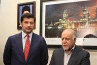 دیدار بیژن زنگنه وزیر نفت و کاخا کالادزه، معاون نخست‌وزیر و وزیر انرژی جمهوری گرجستان - 27-12-9 (22)