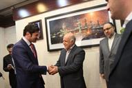 دیدار بیژن زنگنه وزیر نفت و کاخا کالادزه، معاون نخست‌وزیر و وزیر انرژی جمهوری گرجستان - 27-12-9 (24)
