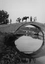 047362-( )-پلی بر روی کانال هراز نزدیک آمل دهه20میلادی-عکاس لارنس لاکهارت