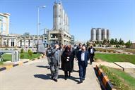 افتتاح پتروشیمی مهاباد توسط حسن روحانی رئیس جمهور و بیژن زنگنه وزیر نفت 95.3.11 رشیدی مقدم (6)