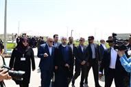 افتتاح پتروشیمی مهاباد توسط حسن روحانی رئیس جمهور و بیژن زنگنه وزیر نفت 95.3.11 رشیدی مقدم (16)
