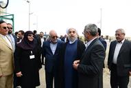 افتتاح پتروشیمی مهاباد توسط حسن روحانی رئیس جمهور و بیژن زنگنه وزیر نفت 95.3.11 رشیدی مقدم (19)