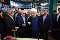 افتتاح پتروشیمی مهاباد توسط حسن روحانی رئیس جمهور و بیژن زنگنه وزیر نفت 95.3.11 رشیدی مقدم (21)