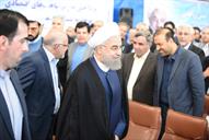 افتتاح پتروشیمی مهاباد توسط حسن روحانی رئیس جمهور و بیژن زنگنه وزیر نفت 95.3.11 رشیدی مقدم (24)
