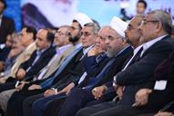 افتتاح پتروشیمی مهاباد توسط حسن روحانی رئیس جمهور و بیژن زنگنه وزیر نفت 95.3.11 رشیدی مقدم (28)