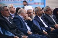 افتتاح پتروشیمی مهاباد توسط حسن روحانی رئیس جمهور و بیژن زنگنه وزیر نفت 95.3.11 رشیدی مقدم (29)