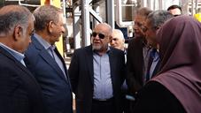 افتتاح پتروشیمی لرستان توسط اسحق جهانگیری معاون اول رئیس جمهور و بیژن زنگنه وزیر نفت 95.2.13 (7)