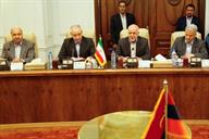 دیدار لئون یولیان وزیر انرژی و منابع طبیعی ارمنستان با بیژن زنگنه وزیر نفت ایران نازیلا حقیقتی (4)