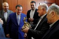دیدار لئون یولیان وزیر انرژی و منابع طبیعی ارمنستان با بیژن زنگنه وزیر نفت ایران نازیلا حقیقتی (14)