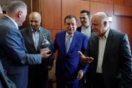 دیدار لئون یولیان وزیر انرژی و منابع طبیعی ارمنستان با بیژن زنگنه وزیر نفت ایران نازیلا حقیقتی (16)