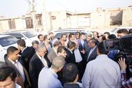 بیژن زنگنه، وزیر نفت در سفر یک روزه به اهواز ازمحله ملاشیه چهارشنبه 10 شهریور 1395 -رضا رستمی (48) (Copy)